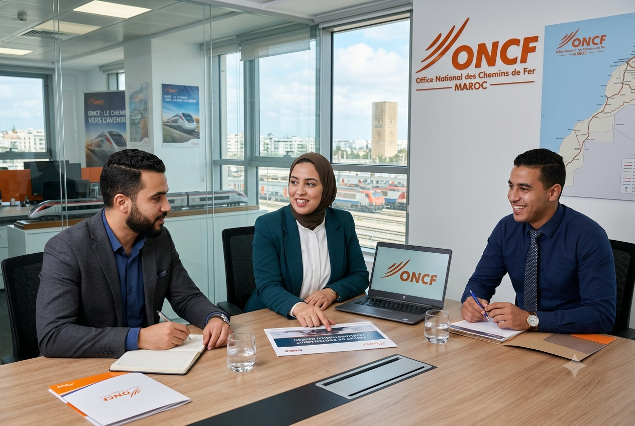 مباراة توظيف ONCF 2026 لحاملي دبلومات TS وBTS
